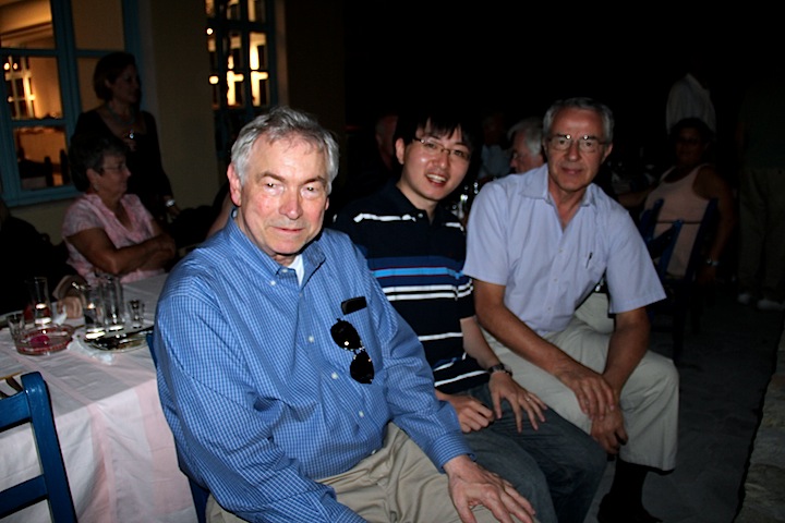 Prof. James Rice, Shengqiang Cai, and Prof. Ben Freund